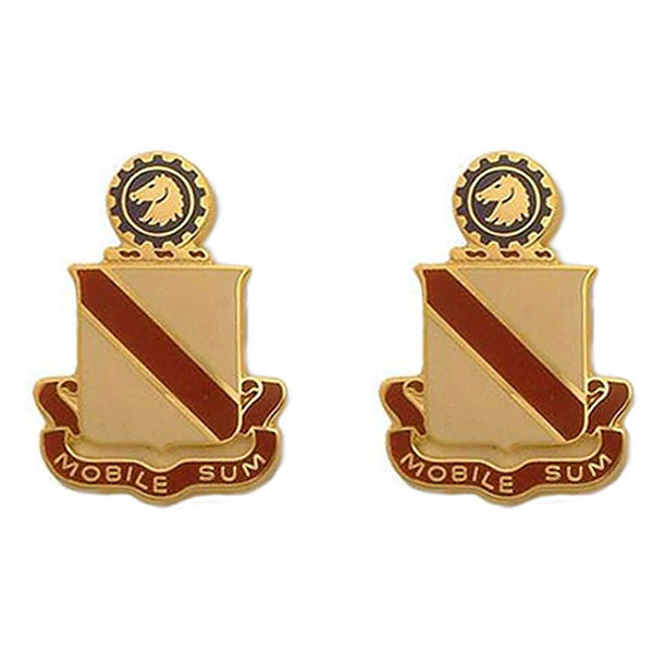 Army Crest: 2nd Support Battalion - Mobile Sum
