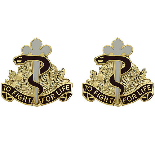 Army Crest: 325th Combat Support Hospital - To Fight for Life