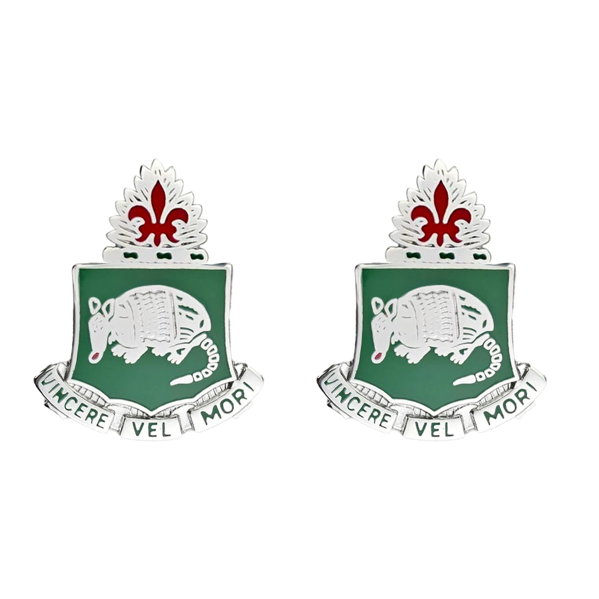 Army Crest: 35th Armored Regiment  - Motto: VINCERE VEL MORI