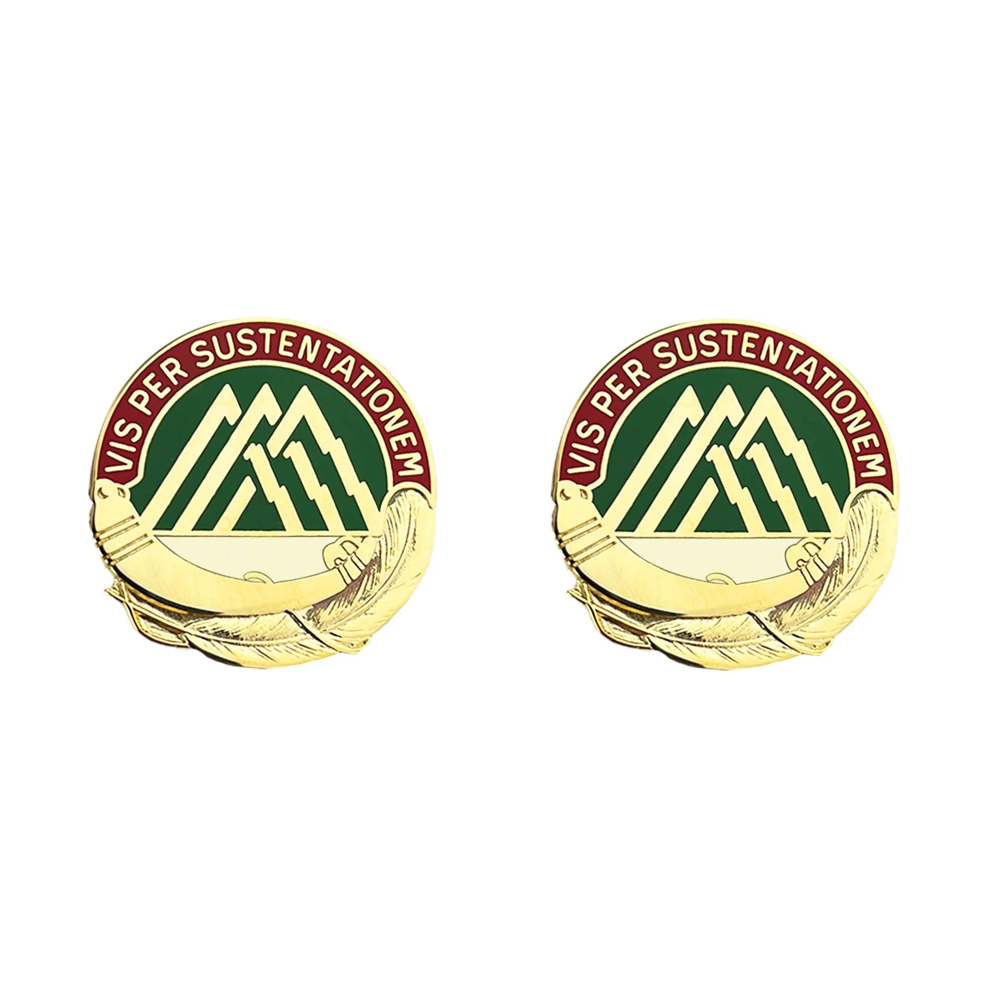 Army Crest: 527th Military Intelligence Battalion - Motto: Strive for Excellence