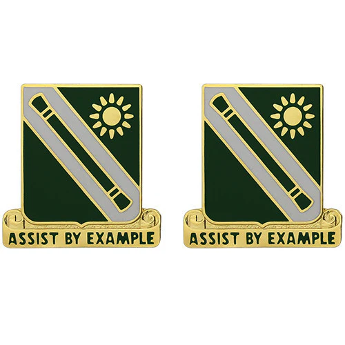 Army Crest: 701st Military Police Battalion - Assist by Example
