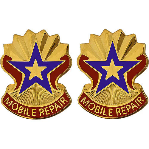 Army Crest: 71st Support Battalion - Mobile Repair