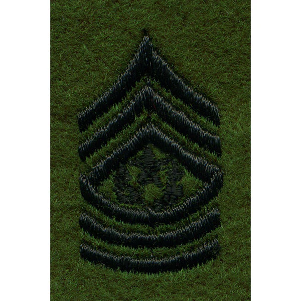 Army Leadership Rank Tab: Command Sergeant Major