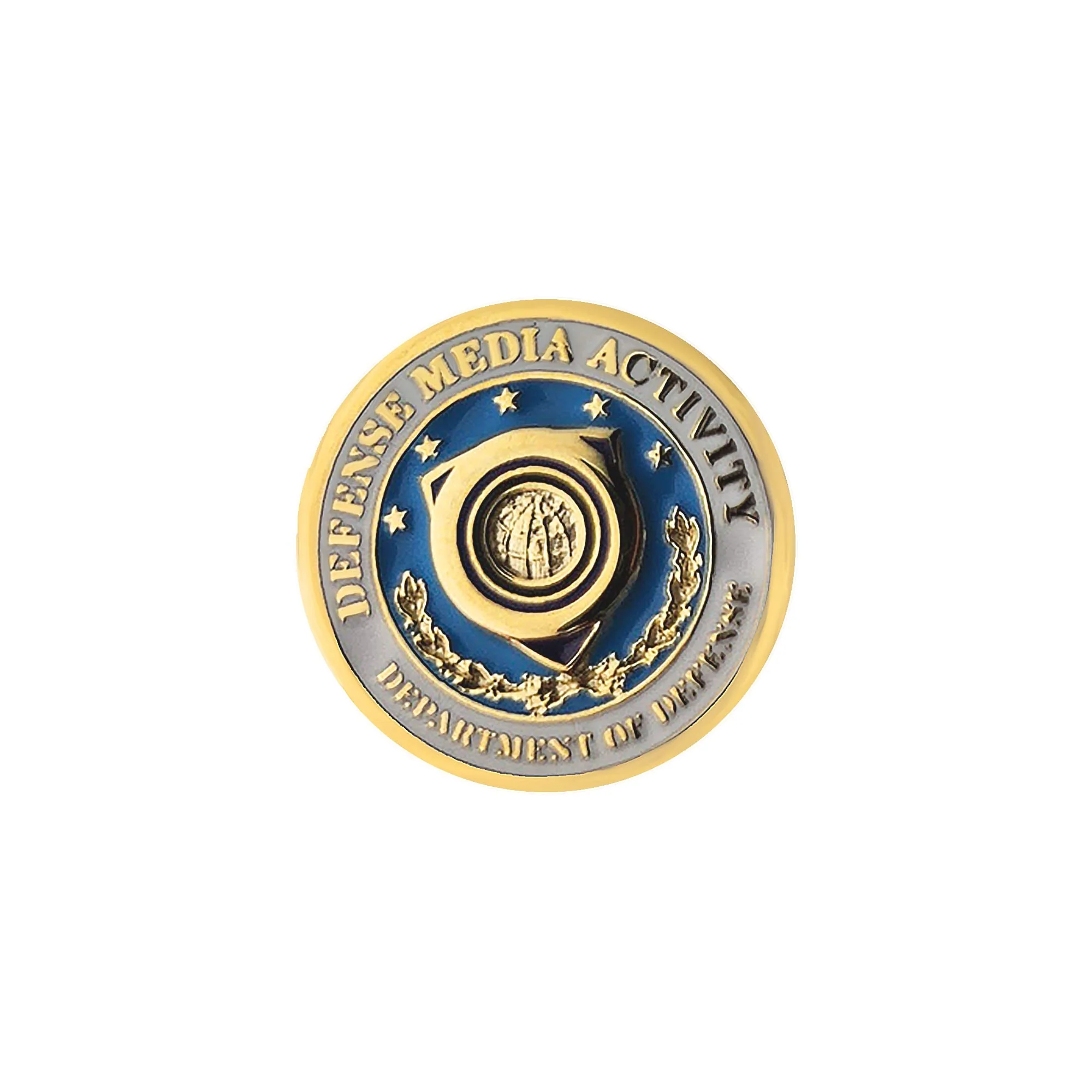 Depart of Defense Lapel Pin: Defense Media Activity