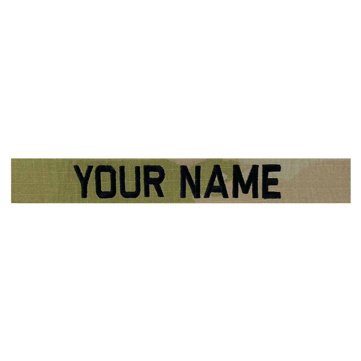 Army Name Tape: Individual Name - embroidered on OCP SEW ON