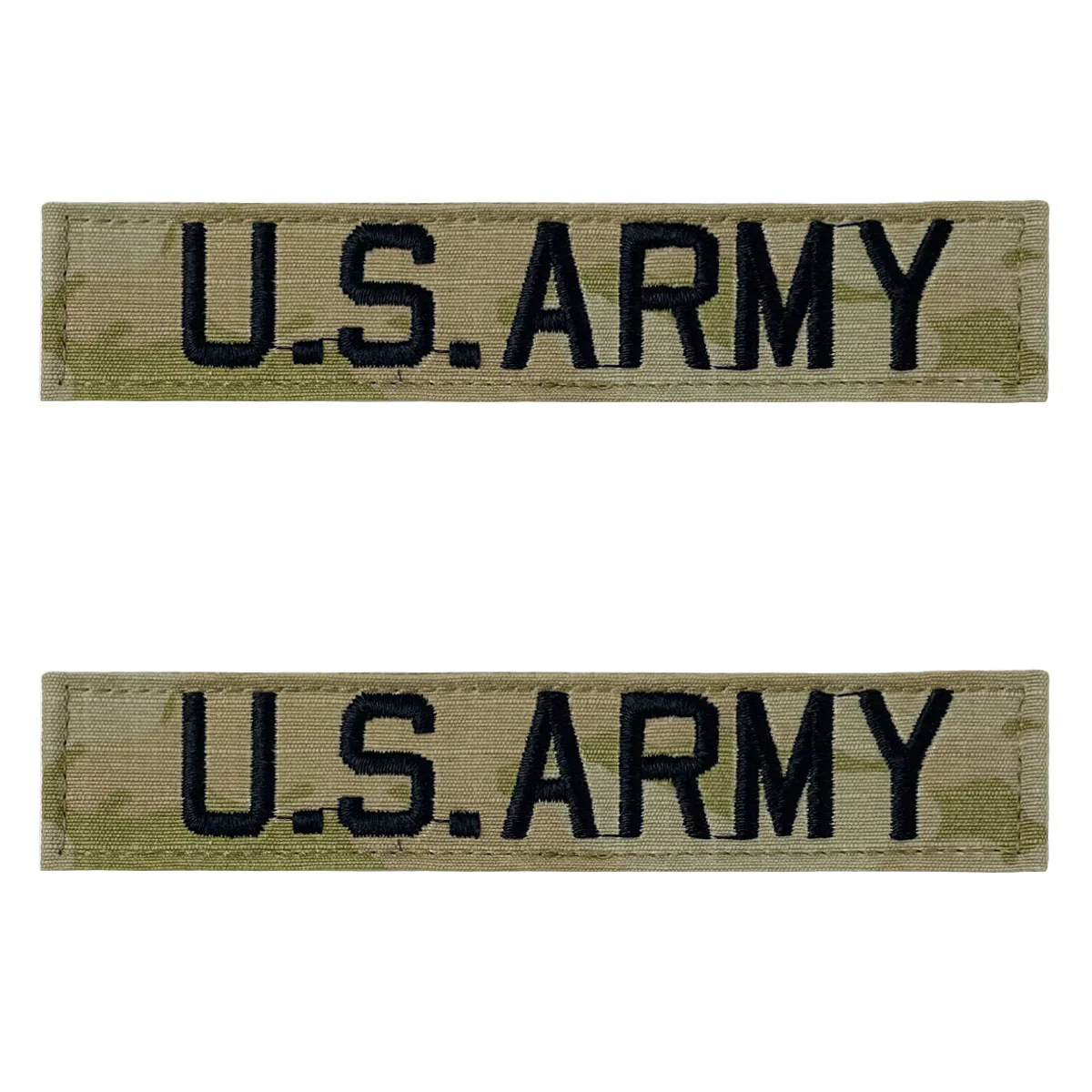 Army Name Tape: U.S. Army - embroidered on OCP with Hook