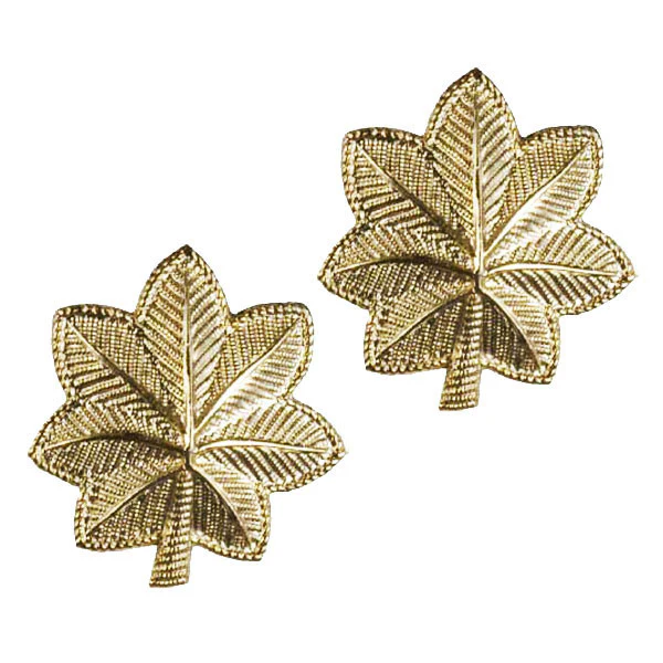 Army Rank Insignia: Major - 22k Gold Plated