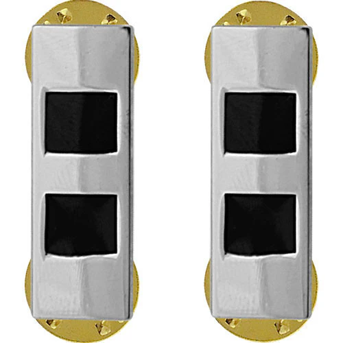 Army Rank Insignia: Warrant Officer 2 - nickel plated