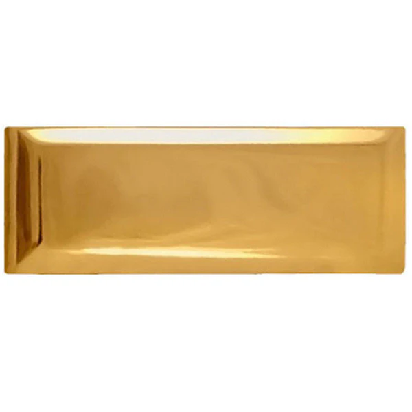 Army Cap Rank: Second Lieutenant - large, 22k gold plated