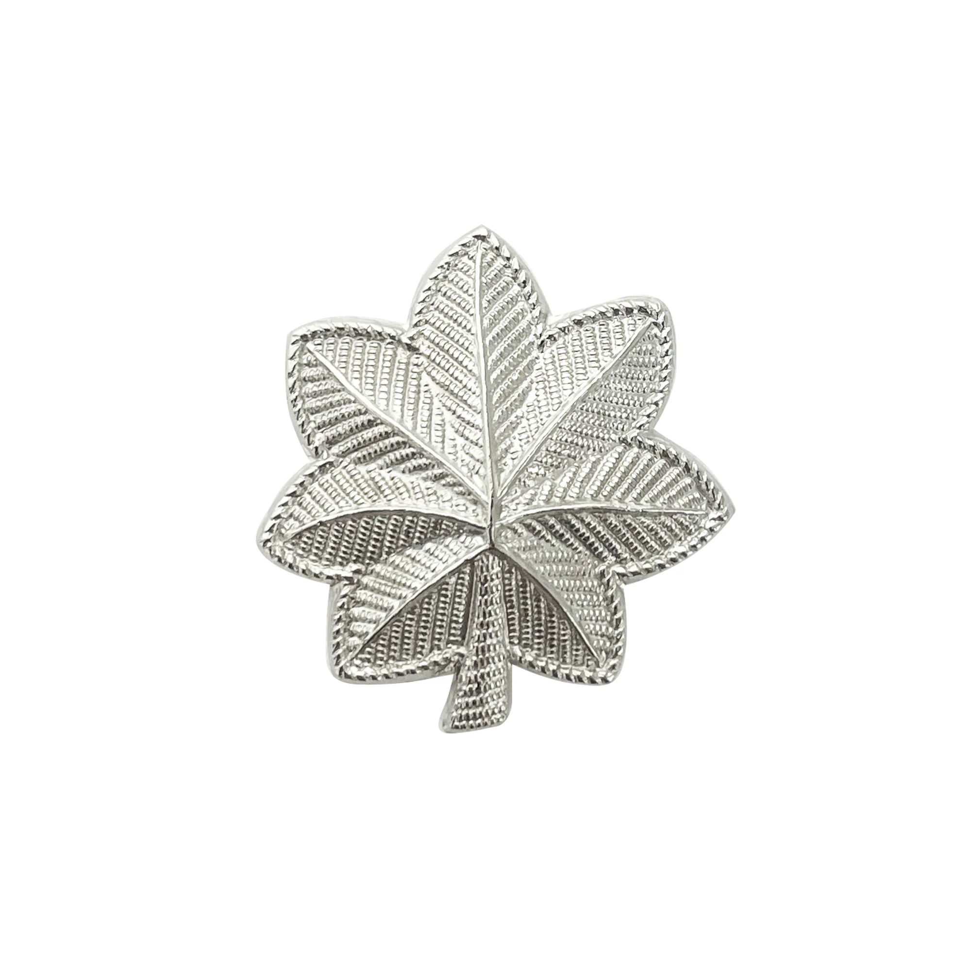 Army Cap Rank: Lieutenant Colonel- large, silver