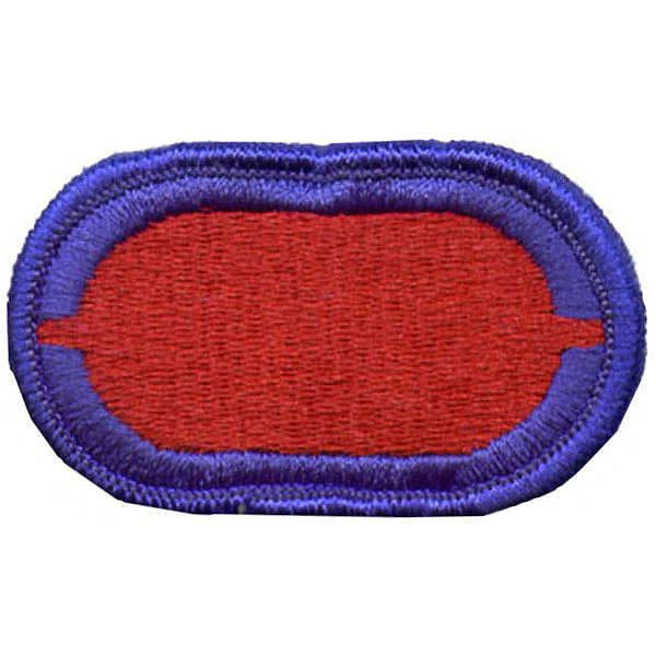 Army Oval Patch: 501st Infantry with Notch