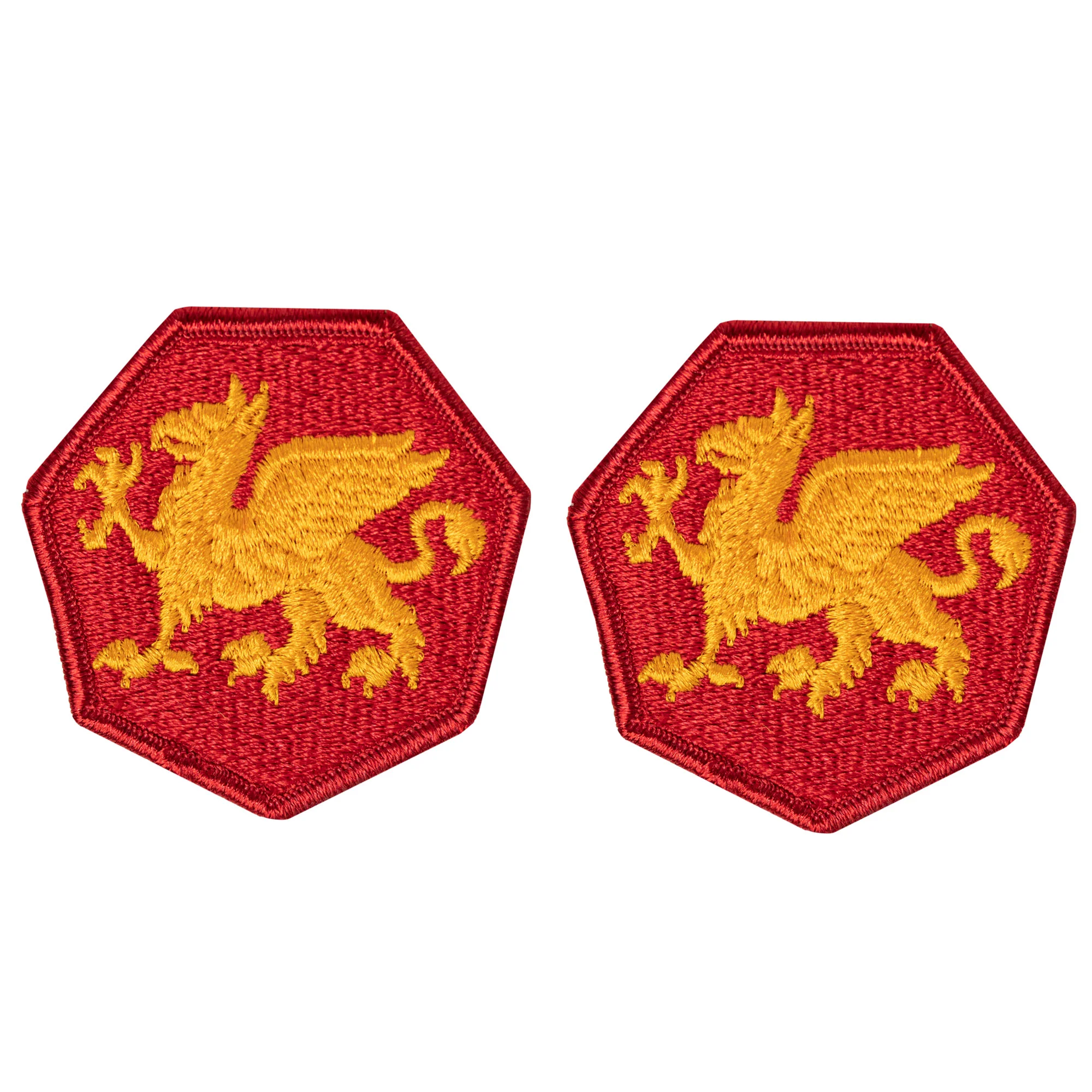 Army Patch: 108th Training Division - color