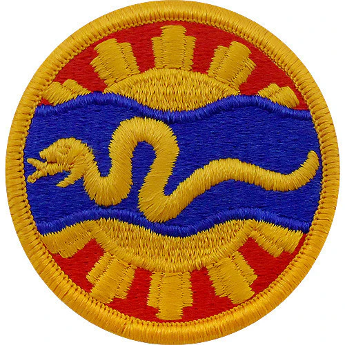 Army Patch: 116th Cavalry - color