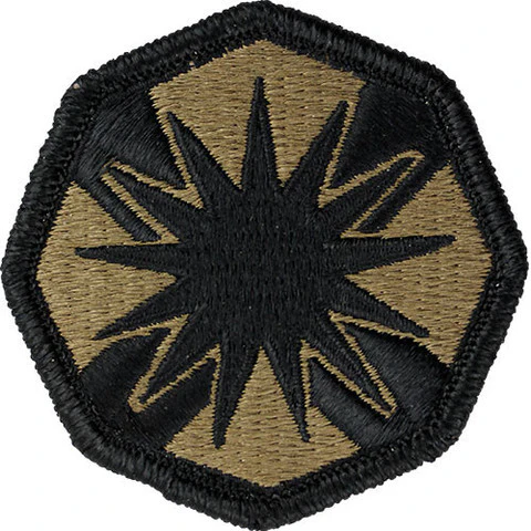Army Patch: 13Th Support Command - embroidered on OCP