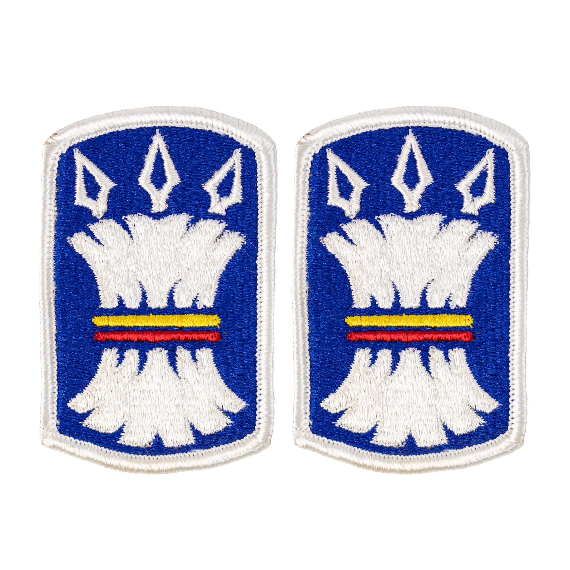 Army Patch: 157th Infantry Brigade - Full Color embroidery