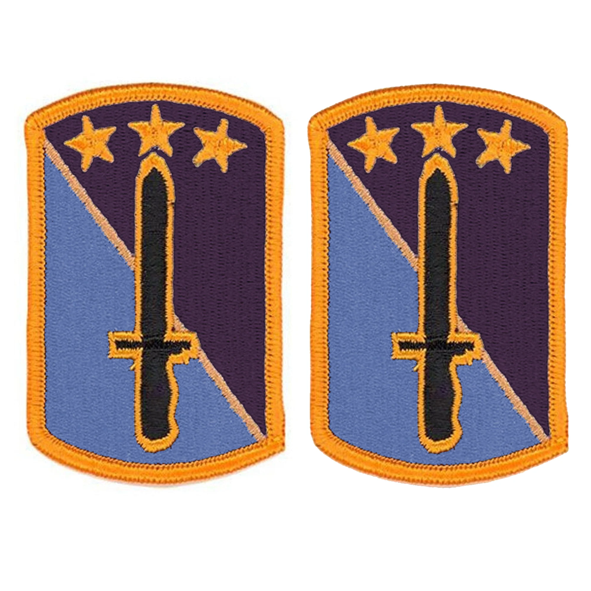 Army Patch: 170th Infantry Brigade - embroidered full color