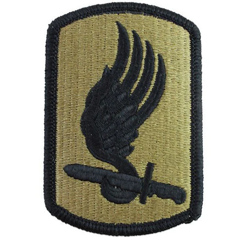 Army Patch: 173rd Airborne Brigade - embroidered on OCP