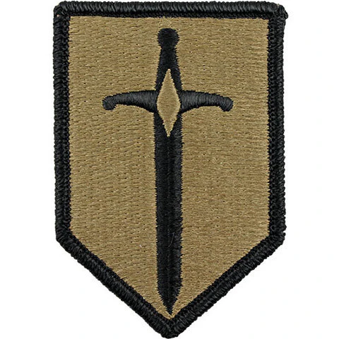 Army Patch: 1st Maneuver Enhancement Brigade - embroidered on OCP