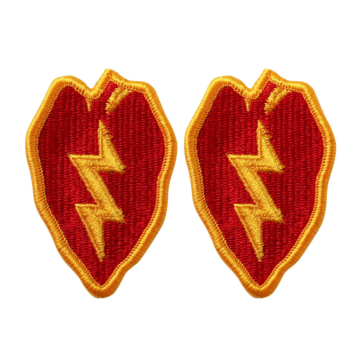 Army Patch: 25th Infantry Division - Color with Hook