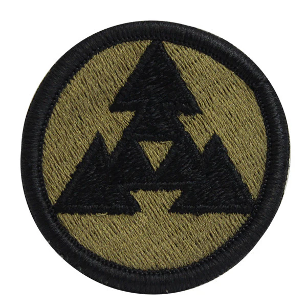 Army Patch: 3rd Sustainment Command - embroidered on OCP