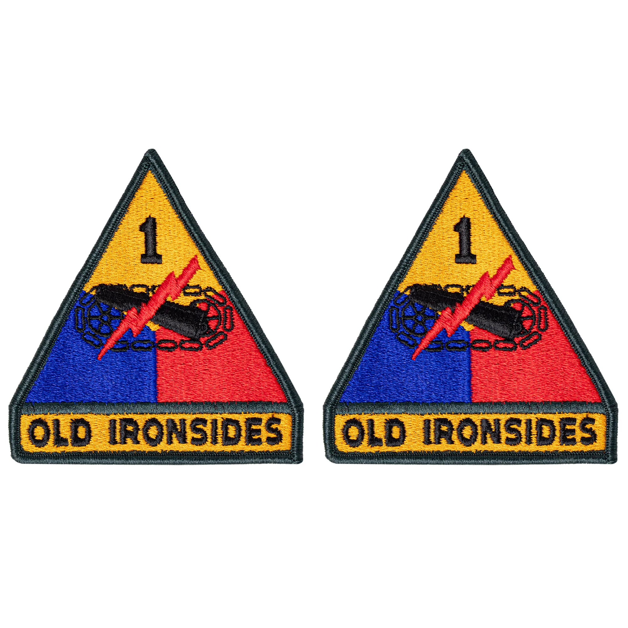 Army Patch: First Armor Division - color