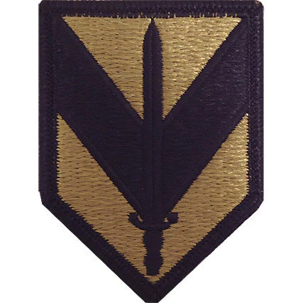 Army Patch: First Sustainment Brigade - embroidered on OCP
