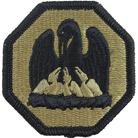 Army Patch: Louisiana National Guard - embroidered on OCP