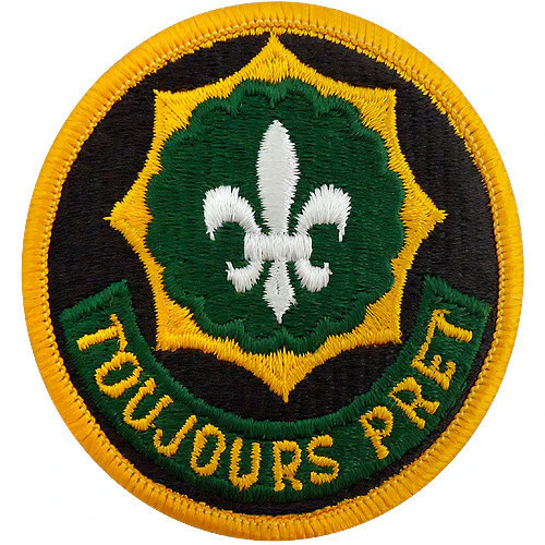 Army Patch: Second Cavalry Regiment - color