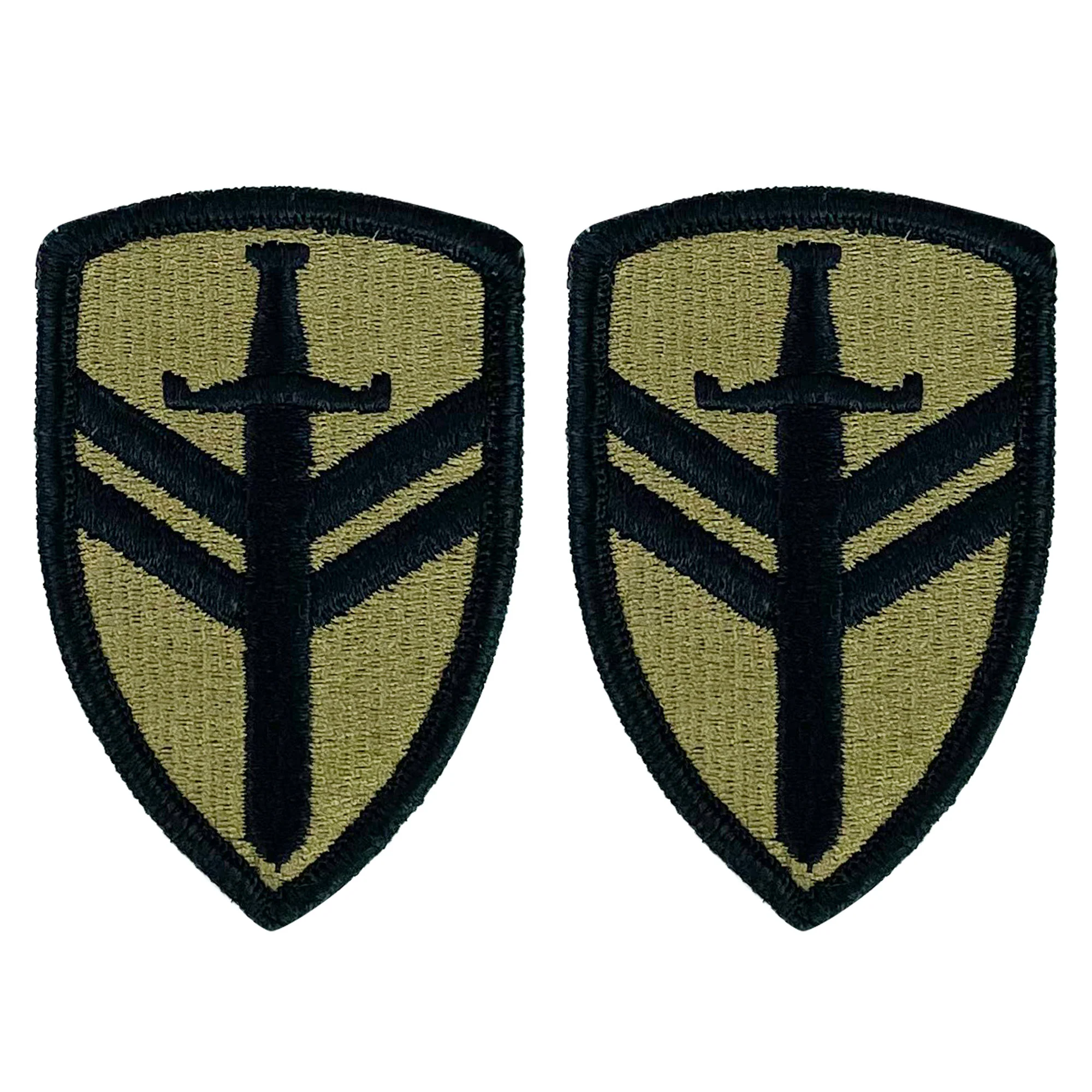 Army Patch: Second Support Command - embroidered on OCP