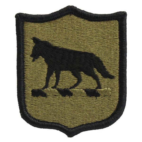 Army Patch: South Dakota National Guard - embroidered on OCP