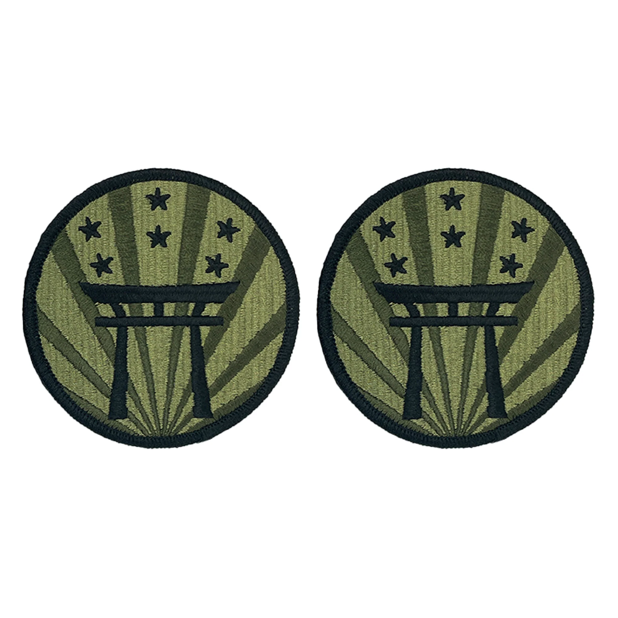 Army Patch: US Army Element Japan - embroidered on OCP