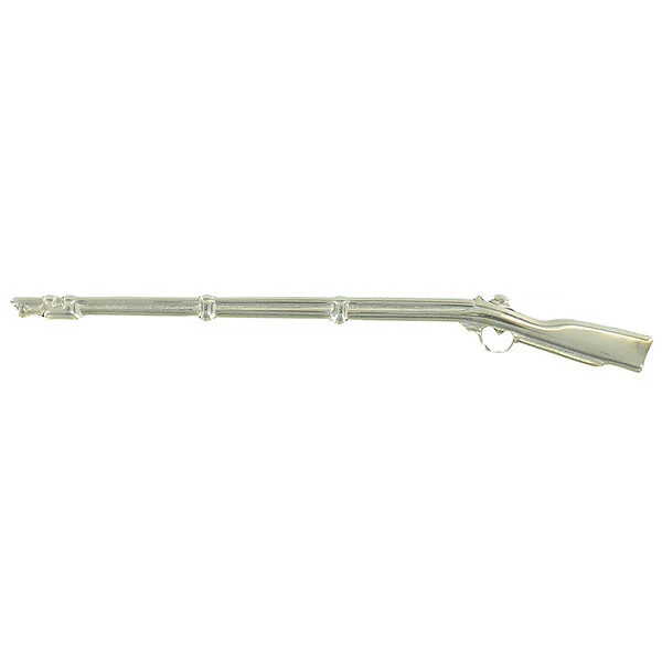 Army ROTC Badge: Rifle - silver