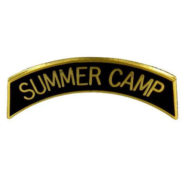 Army ROTC Arc Tab: Summer Camp - gold plated