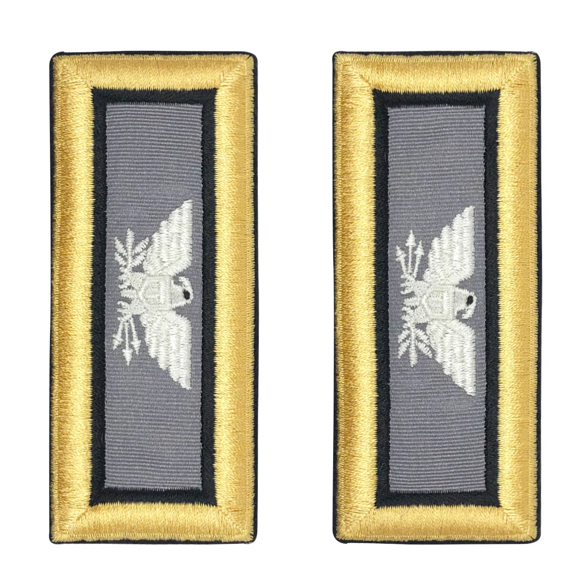 Army Dress Shoulder Strap: Colonel Cyber Warfare- nylon, Female