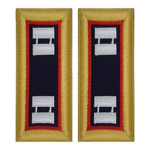 Army Shoulder Strap: Captain Adjutant General - female