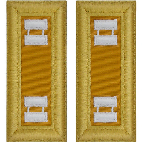 Army Shoulder Strap: Captain Armor