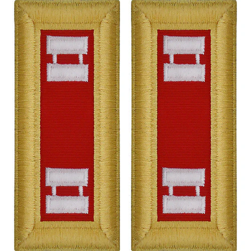 Army Shoulder Strap: Captain Artillery
