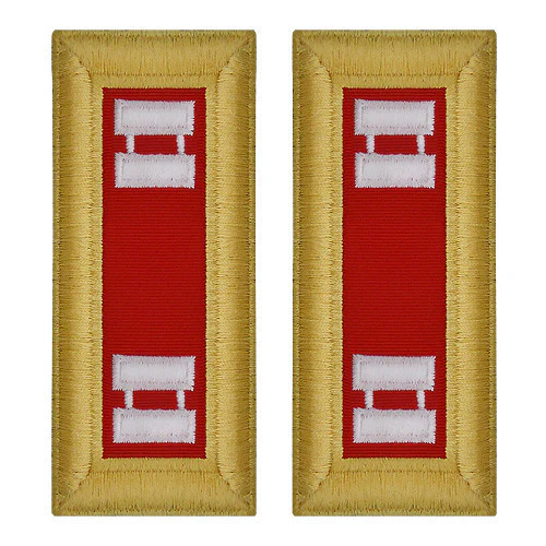 Army Shoulder Strap: Captain Artillery - female