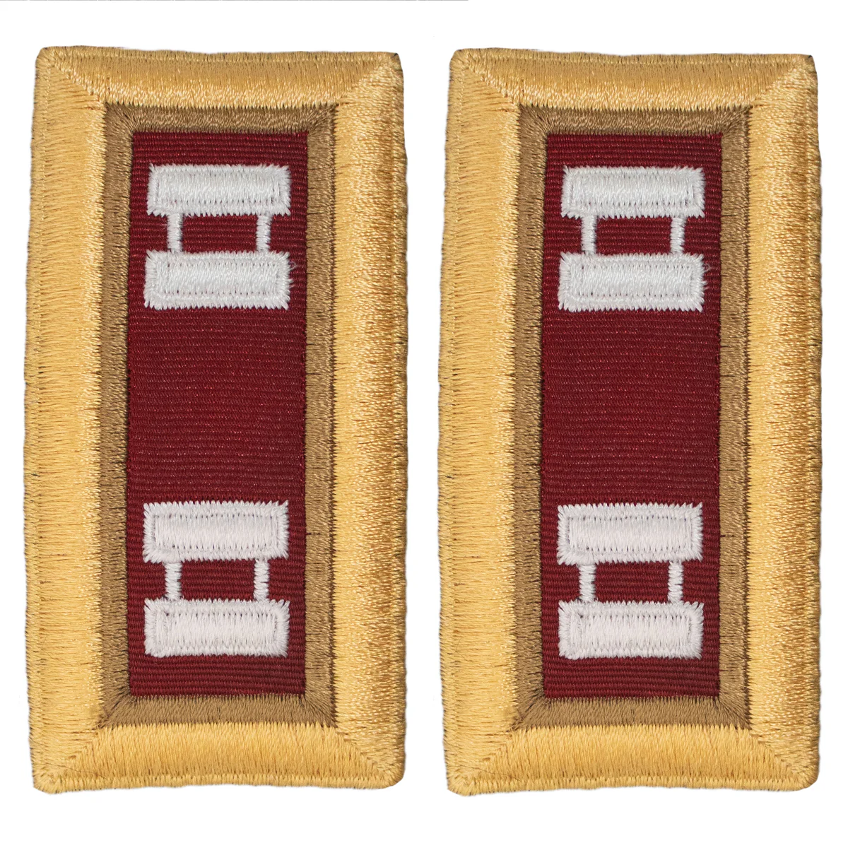 Army Shoulder Strap: Captain Logistics - female