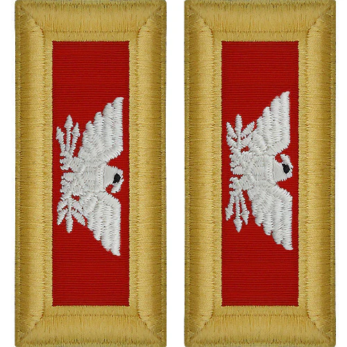 Army Shoulder Strap: Colonel Artillery