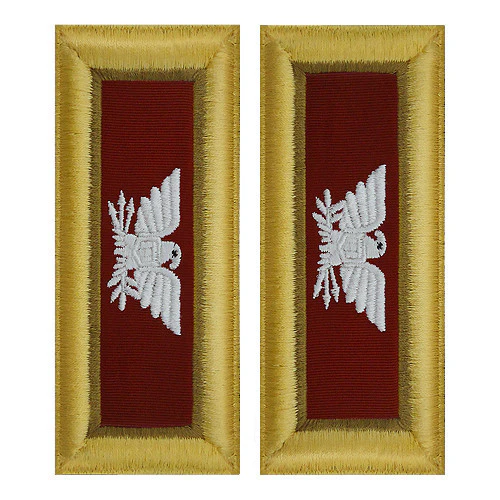 Army Shoulder Strap: Colonel Logistics - female