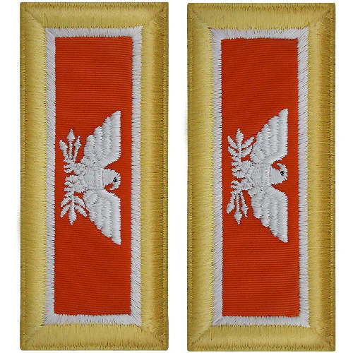 Army Shoulder Strap: Colonel Signal