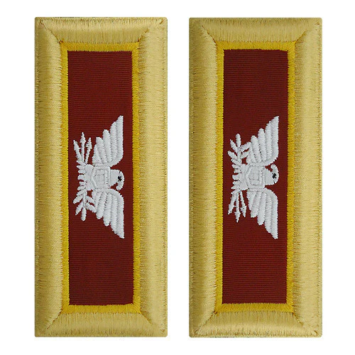 Army Shoulder Strap: Colonel Transportation - female