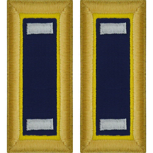 Army Shoulder Strap: First Lieutenant Chemical