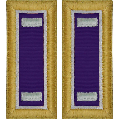 Army Shoulder Strap: First Lieutenant Civil Affairs
