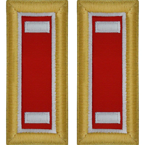 Army Shoulder Strap: First Lieutenant Engineer