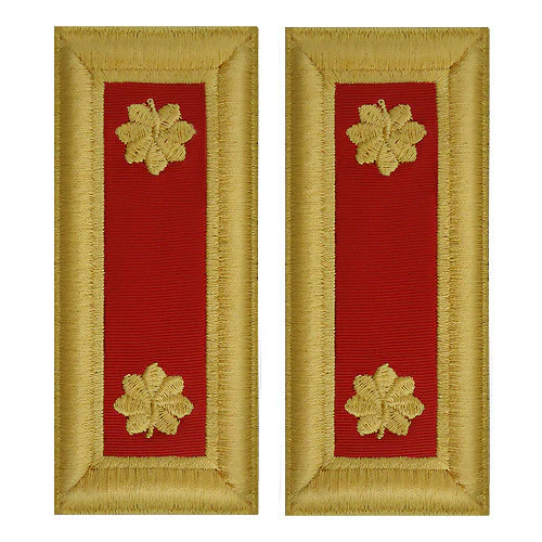 Army Shoulder Strap: Major Artillery - female