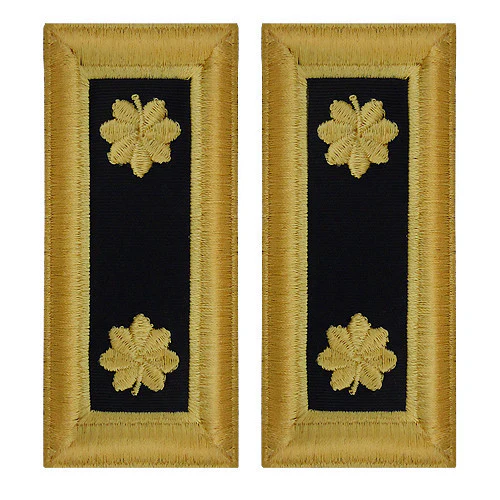 Army Shoulder Strap: Major Chaplain - female