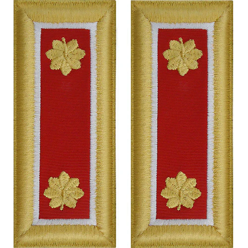 Army Shoulder Strap: Major Engineer