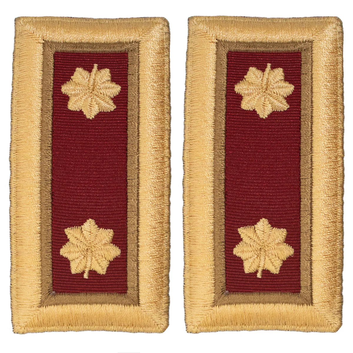Army Shoulder Strap: Major Logistics - female